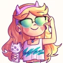 😎 emoji Star Vs. The Forces of Memes Telegram sticker 8 of 61