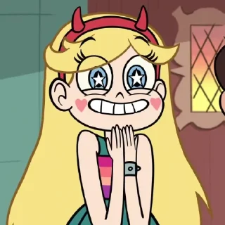 Sticker from Star vs evil forces @smart_squad