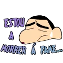 🍽 emoji Shin-chan en galego Telegram sticker 19 of 74