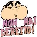 😡 emoji Shin-chan en galego Telegram sticker 22 of 74