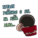 😔 emoji Shin-chan en galego Telegram sticker 23 of 74