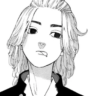 🀄️ emoji Manjiro Sano Telegram sticker 24 of 40
