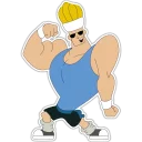 💪 emoji CartoOn Network Telegram sticker 7 of 120