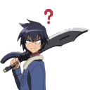❓ emoji akame ga kill Telegram sticker 19 of 29