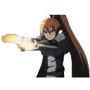 🔫 emoji akame ga kill Telegram sticker 24 of 29