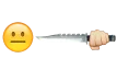 😐 emoji Poker Gun Telegram sticker 12 of 68