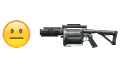 😐 emoji Poker Gun Telegram sticker 21 of 68