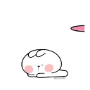 🤨 emoji Spoiled Rabbit- @MochaStickers Telegram sticker 24 of 43