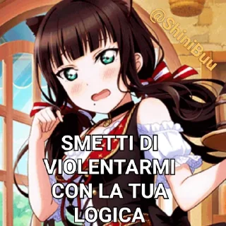 😭 emoji SIF Aqours @ShiniBuu's Pack Telegram sticker 12 of 110