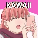 😍 emoji @ShiniBuu's Wotakoi Pack Telegram sticker 7 of 44