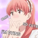 😍 emoji @ShiniBuu's Wotakoi Pack Telegram sticker 13 of 44