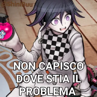 😀 emoji @ShiniBuu's Danganronpa Pack Telegram sticker 23 of 102