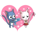 💖 emoji FAIRY TAIL @Nekostickerss Telegram sticker 10 of 41