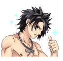 👍 emoji FAIRY TAIL @Nekostickerss Telegram sticker 6 of 41