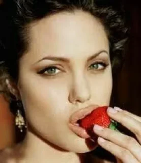 🍓 emoji Angelina Jolie by @Lieutenant_Nightwolf Telegram sticker 6 of 78