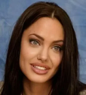 😁 emoji Angelina Jolie by @Lieutenant_Nightwolf Telegram sticker 7 of 78