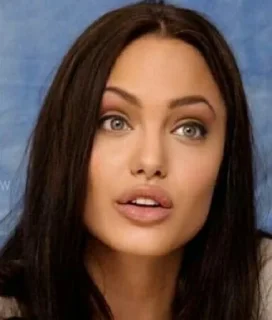 😮 emoji Angelina Jolie by @Lieutenant_Nightwolf Telegram sticker 8 of 78