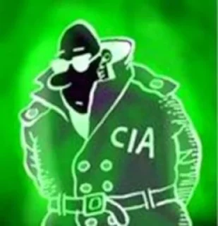 🤵 emoji CIA $GLOWIE Telegram sticker 11 of 21