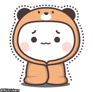 🥶 emoji @MHStickers Kawaii Neko Chan 1 Telegram sticker 15 of 25