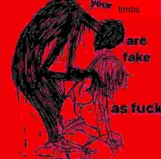 🫃 emoji this bitch mental Telegram sticker 5 of 66