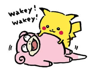 Sticker from Pokémon LINE 1