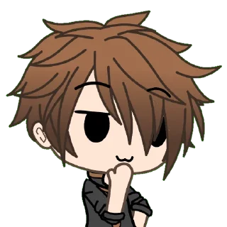 😏 emoji ~Gacha Life~ Telegram sticker 9 of 35