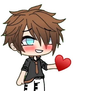 ♥️ emoji ~Gacha Life~ Telegram sticker 8 of 35