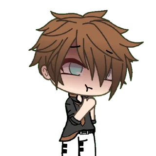 🥵 emoji ~Gacha Life~ Telegram sticker 16 of 35