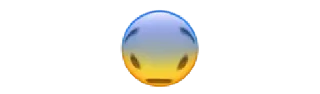 😨 emoji @MINISTICERS Telegram sticker 15 of 46