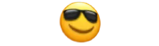 😎 emoji @MINISTICERS Telegram sticker 21 of 46