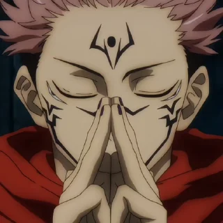 🏵 emoji Jujutsu Kaisen @animeverses_pfp Telegram sticker 10 of 120