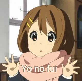 🌟 emoji 🎸 ▵▿ Yui Hirasawa ♩ @KesitoMania Telegram sticker 18 of 120