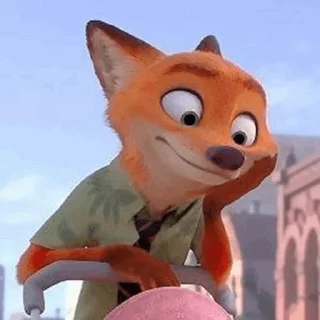 🦊 emoji Nick𝐖𝐢𝐥𝐝𝐞 @GoIdenCIosetFilm Telegram sticker 6 of 55