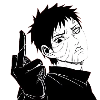 🖕 emoji Fuck you | @Onishiki @Nishi_Stickers Telegram sticker 19 of 40