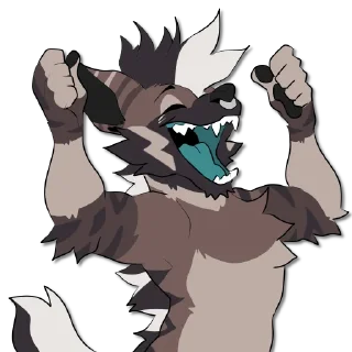 🥳 emoji Switch Hyena Telegram sticker 19 of 67