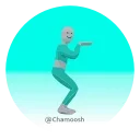 Sticker from Strange Man- @Chamoosh