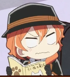 🍷 emoji Chuya { @otakochannle } Telegram sticker 23 of 68