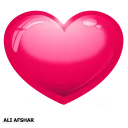 ❤ emoji ALI-AFSHAR-20 Telegram sticker 17 of 72
