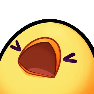 🐤 emoji Chick - @ku_nipiciu Telegram sticker 19 of 41