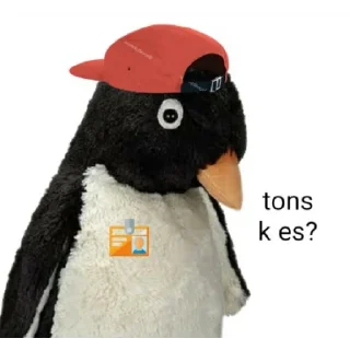 🐧 emoji Vengo a empeñar a mi hijo Telegram sticker 15 of 42