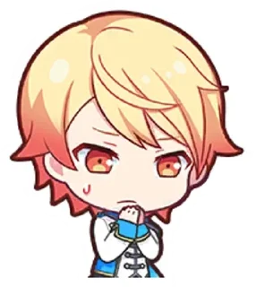 😥 emoji ꒰ 🍑 ꒱tsukasa tenma@cattseas Telegram sticker 23 of 120