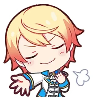 😌 emoji ꒰ 🍑 ꒱tsukasa tenma@cattseas Telegram sticker 22 of 120
