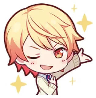 ✨ emoji ꒰ 🍑 ꒱tsukasa tenma@cattseas Telegram sticker 20 of 120