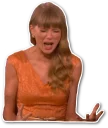 😭 emoji Taylor Swift Telegram sticker 7 of 29