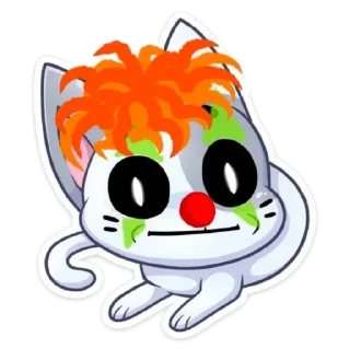 🤡 emoji 🎃 @Vasiliykrik 🔥 ㅤㅤㅤㅤㅤㅤㅤㅤㅤㅤㅤㅤ Telegram sticker 21 of 80
