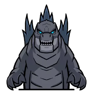 🤩 emoji Godzilla On Ton Telegram sticker 6 of 56