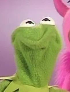 Sticker from Kermit