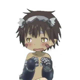 😳 emoji Made In Abyss: Telegram sticker 14 of 73