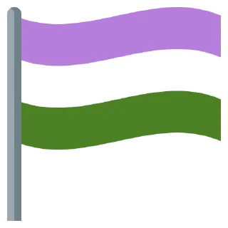 🟣 emoji Pride emoji flags Telegram sticker 5 of 15