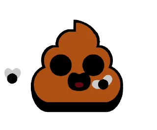 💩 emoji няшечка какашечка Telegram sticker 24 of 38